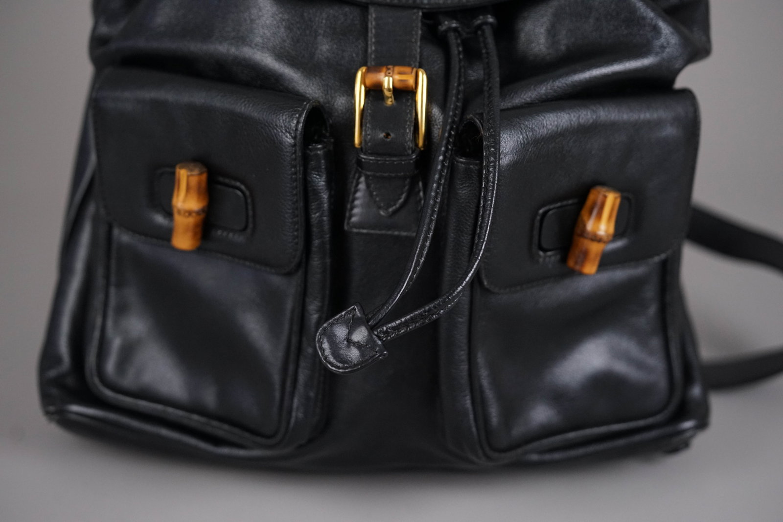 GUCCI BAMBOO BACKPACK LEATHER 0016 - 5