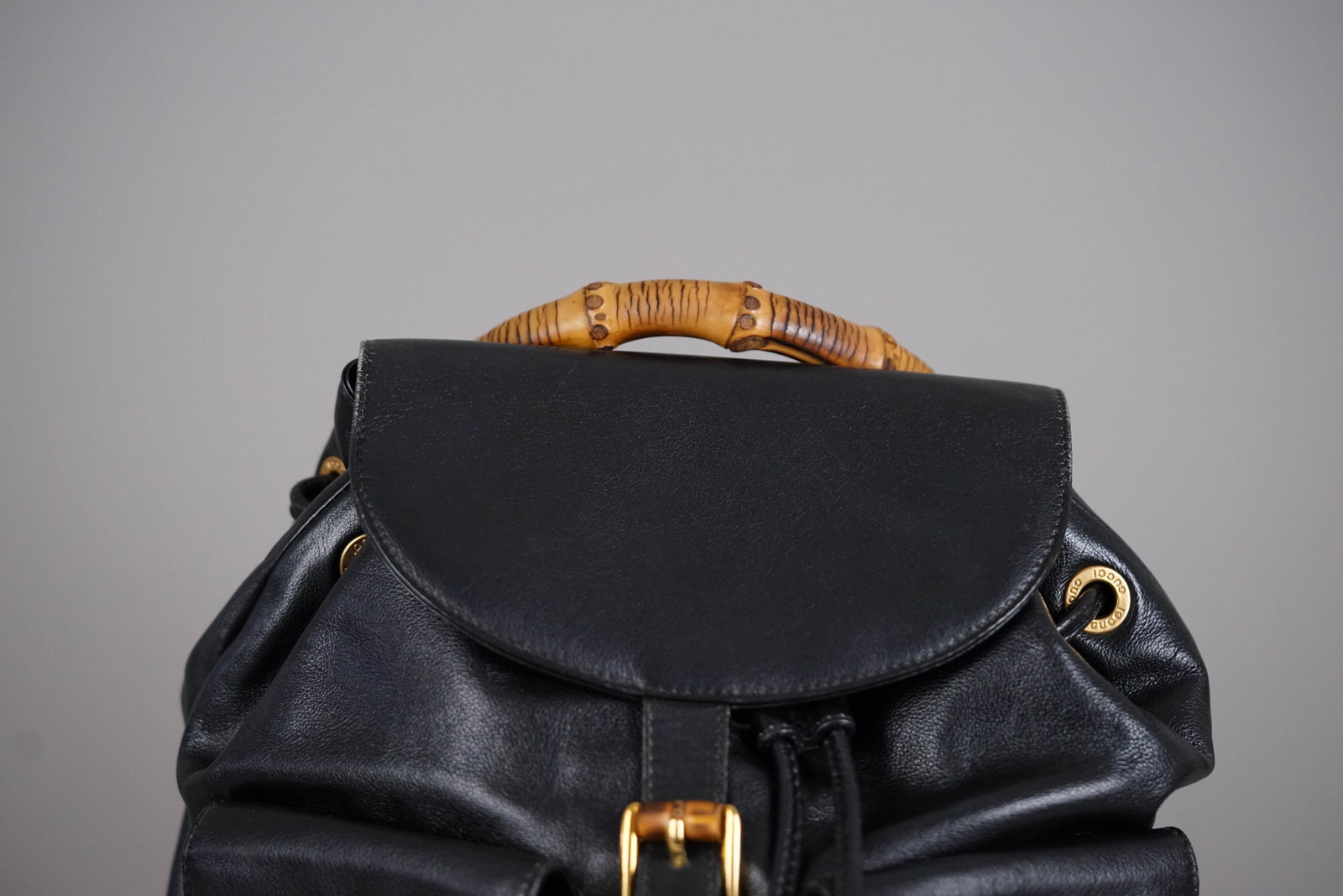 GUCCI BAMBOO BACKPACK LEATHER 0016 - 6