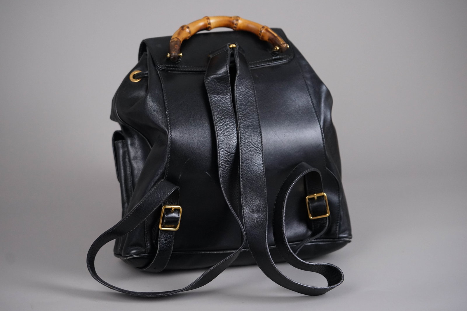 GUCCI BAMBOO BACKPACK LEATHER 0016 - 8