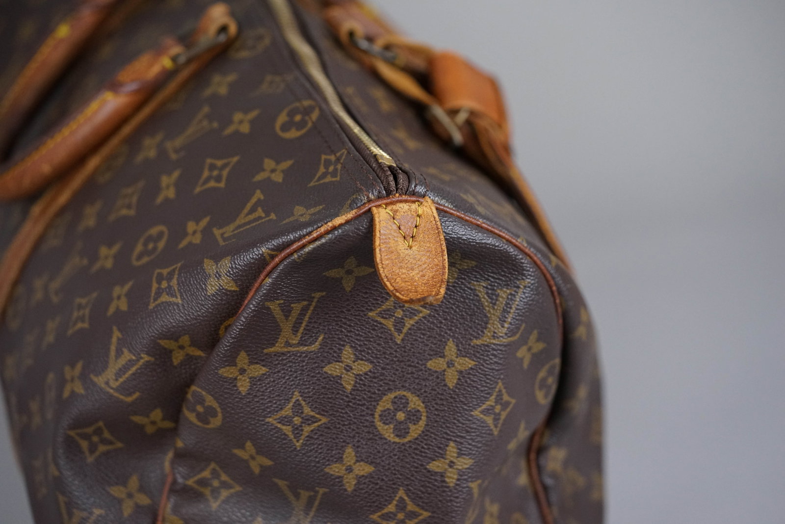 LOUIS VUITTON MONOGRAM HOLDALL 45 BOSTON BAG M41428 VI874 - 14