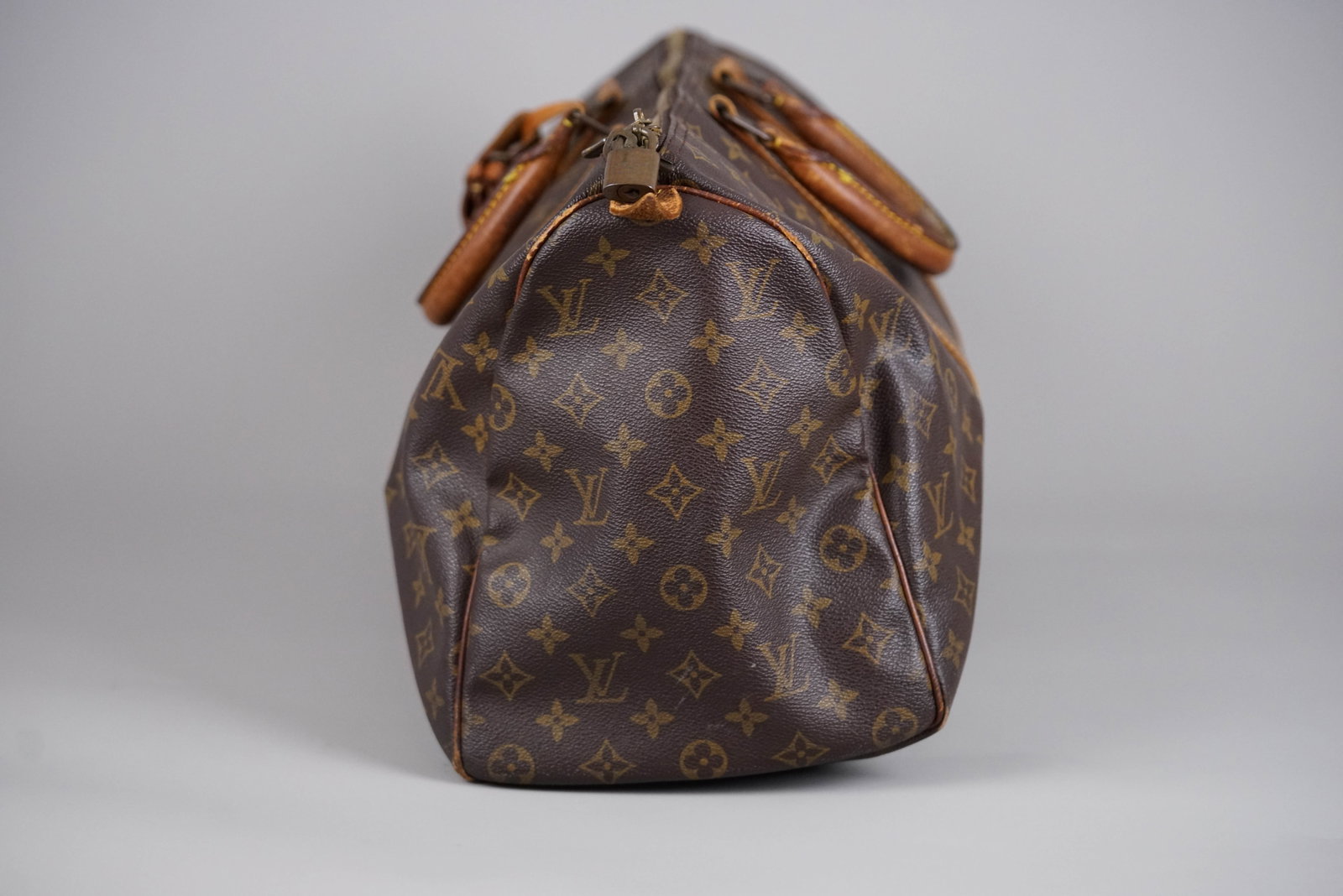 LOUIS VUITTON MONOGRAM HOLDALL 45 BOSTON BAG M41428 VI874 - 7