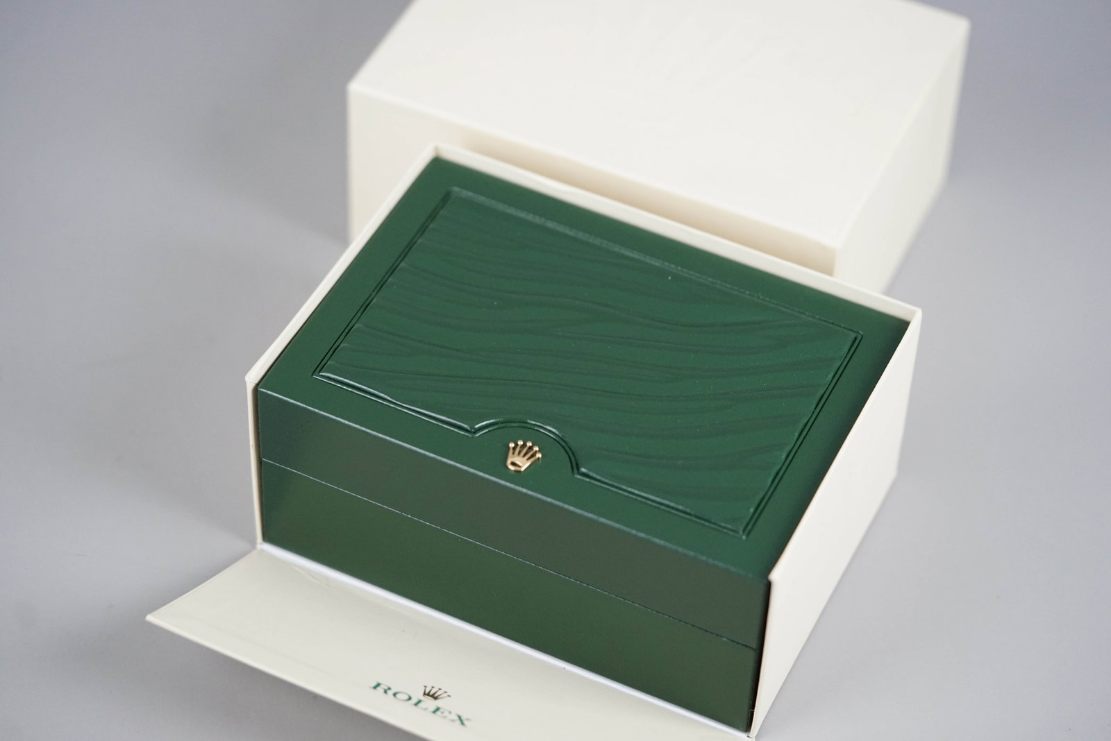 ROLEX WATCH BOX & OUTER BOX: Rolex watch box complete with inner and outer box
