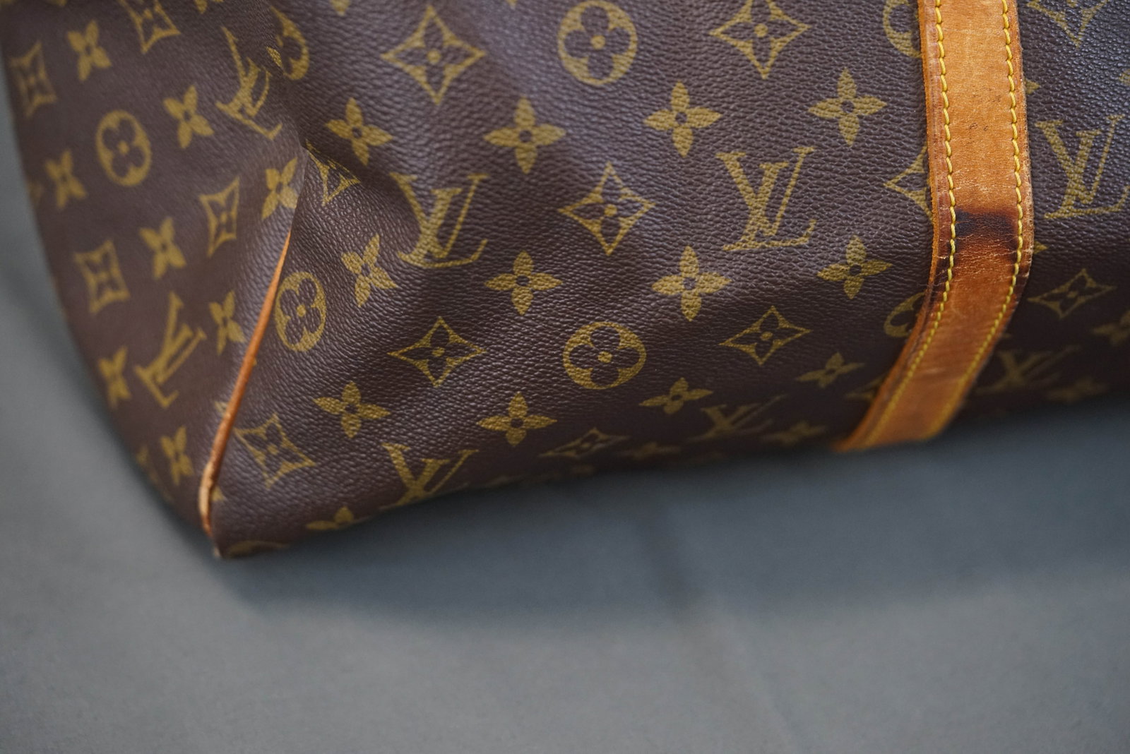 LOUIS VUITTON MONOGRAM KEEPALL BOSTON BAG M41426 842 MB - 12