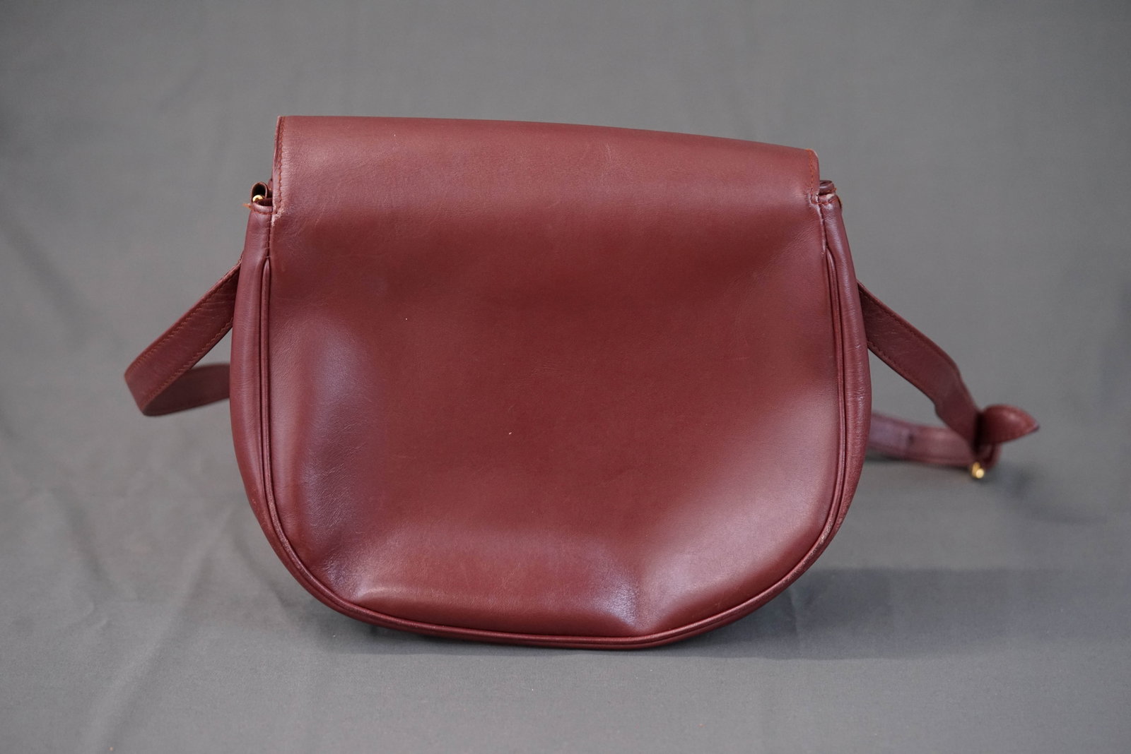 CARTIER RED LEATHER SHOULDER BAG - 6
