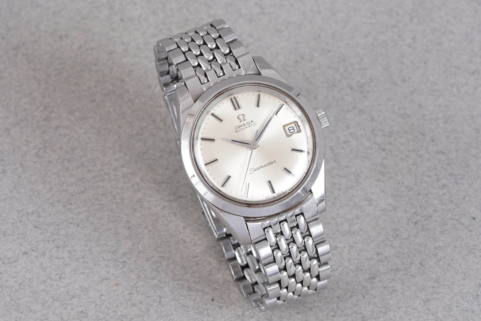 OMEGA SEAMASTER WRISTWATCH BEADS OF RICE BRACELET - 2