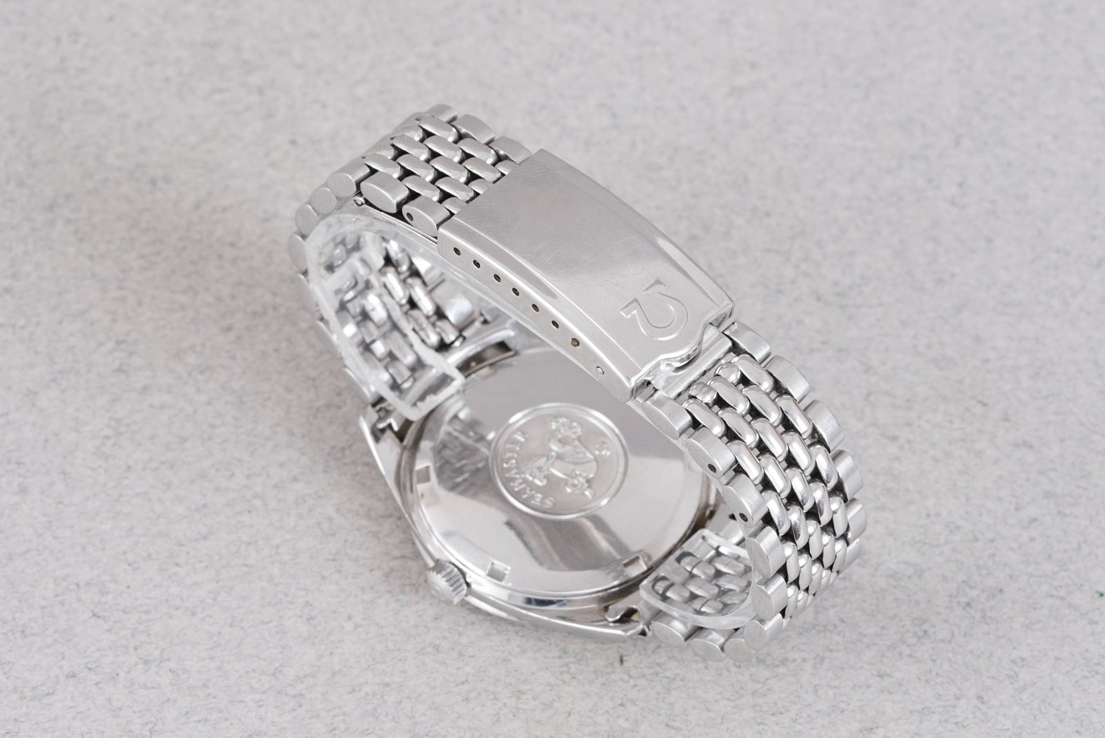 OMEGA SEAMASTER WRISTWATCH BEADS OF RICE BRACELET - 4