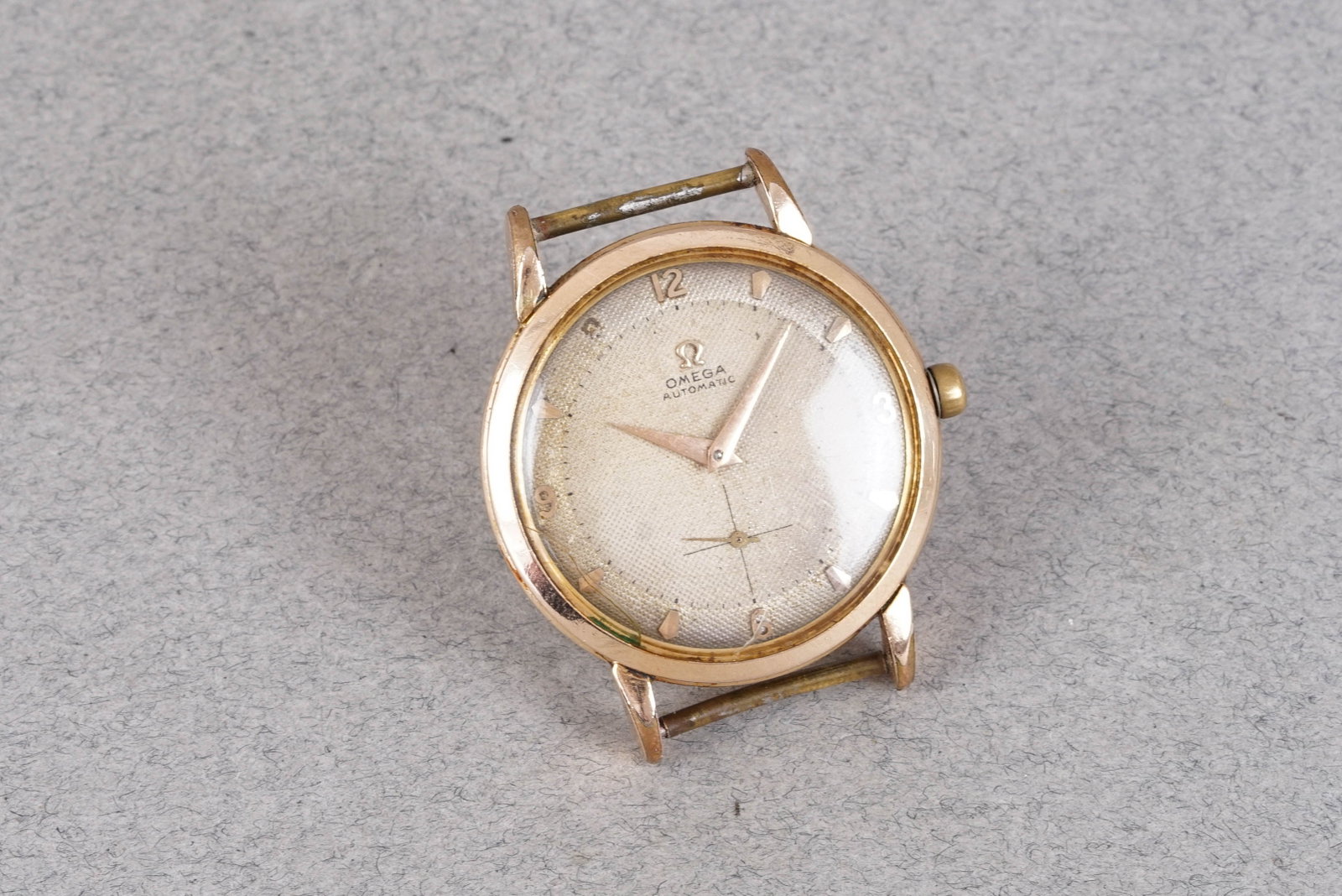 OMEGA HONEYCOMB GOLD PLATED AUTOMATIC BUMPER REF. 2658-3 - 2