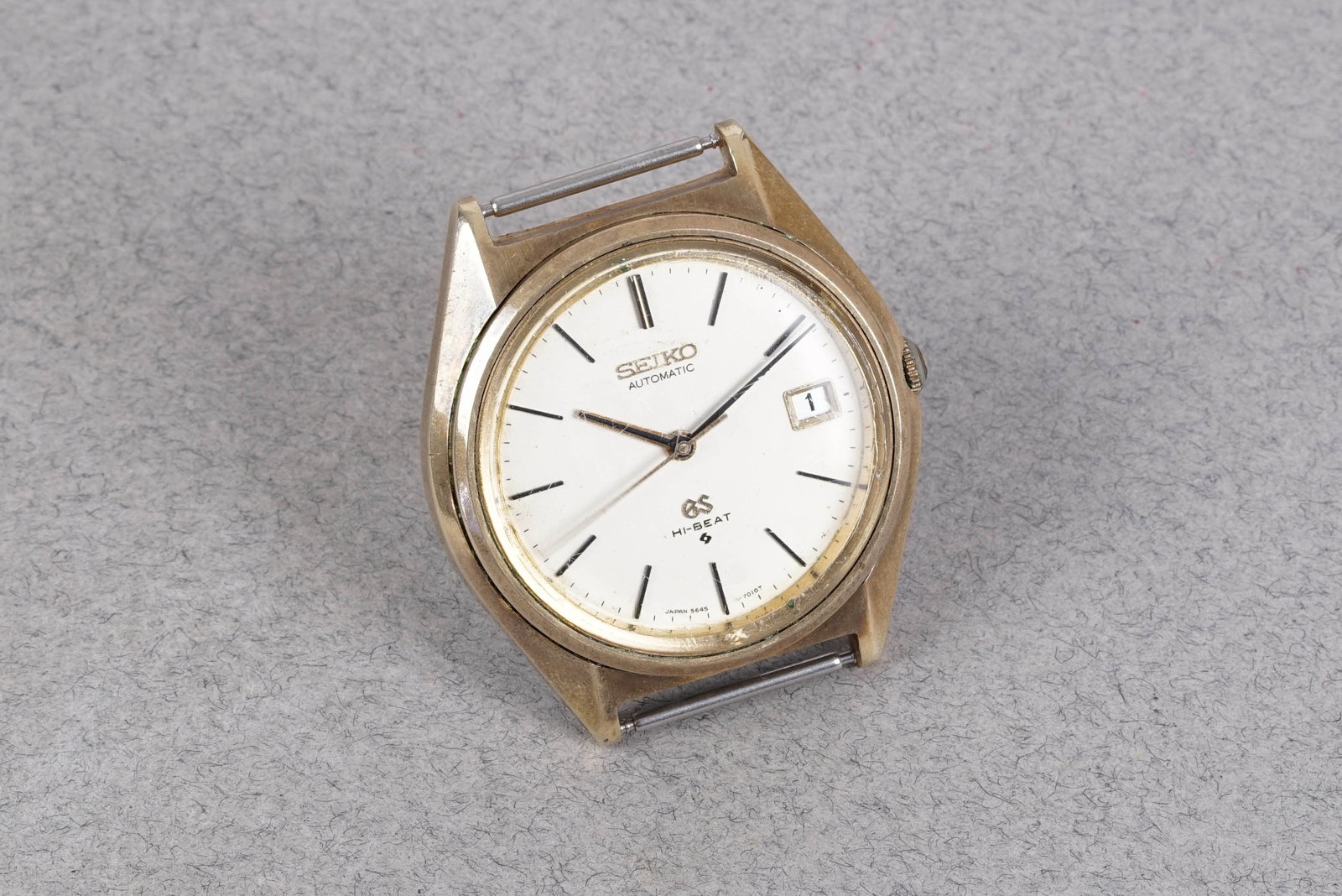 GRAND SEIKO HI-BEAT DATE GOLD PLATED REF. 5645-7010 - 2