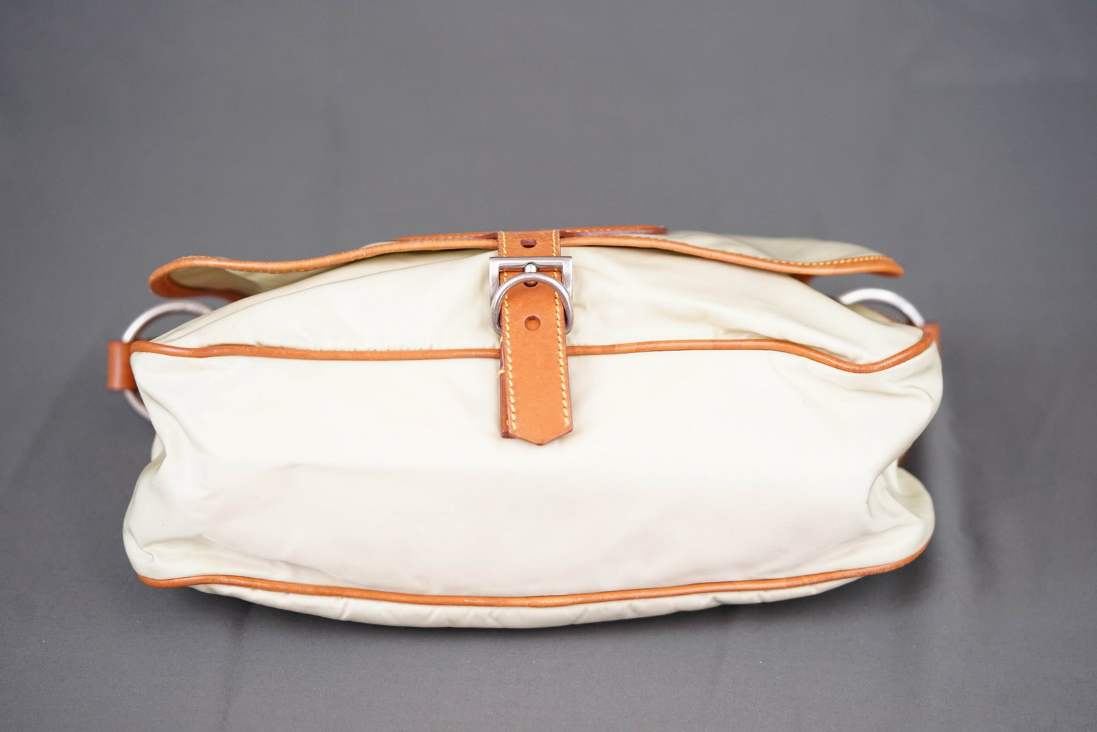 PRADA TWO TONE SHOULDER BAG - 11