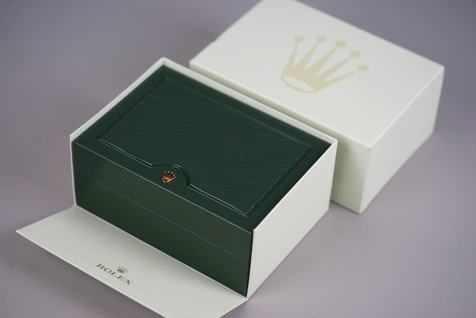 ROLEX WATCH BOX & OUTER BOX: Rolex watch box complete with inner and outer box