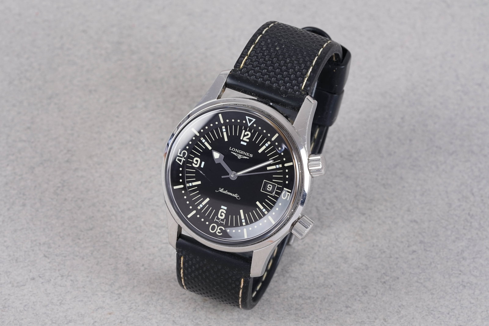 LONGINES LEGEND DIVER AUTOMATIC W/ BOX & GUARANTEE CARD REF. L36744 CIRCA 2011 - 3