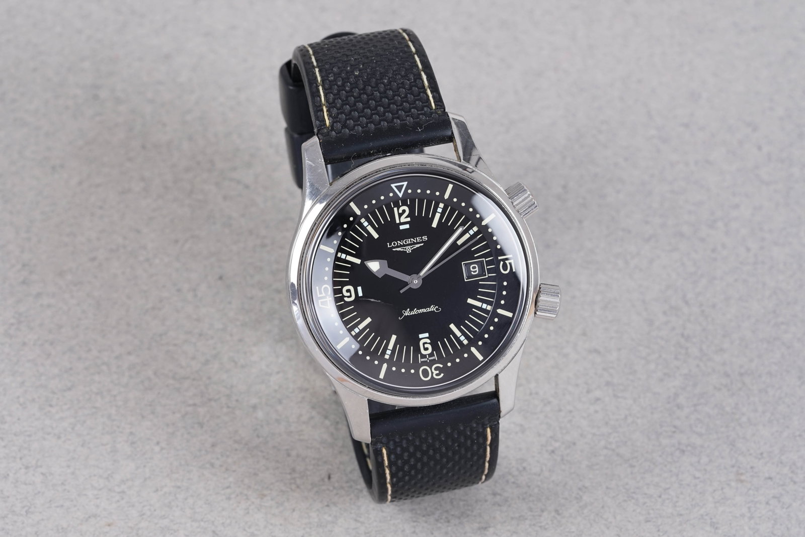 LONGINES LEGEND DIVER AUTOMATIC W/ BOX & GUARANTEE CARD REF. L36744 CIRCA 2011 - 4