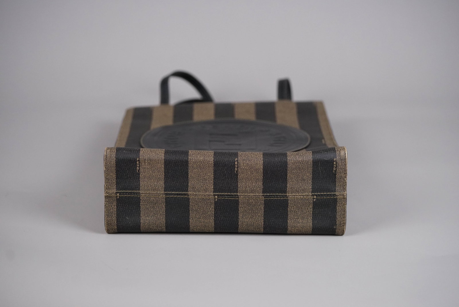 FENDI PECAN FF LOGO TOTE BAG - 15