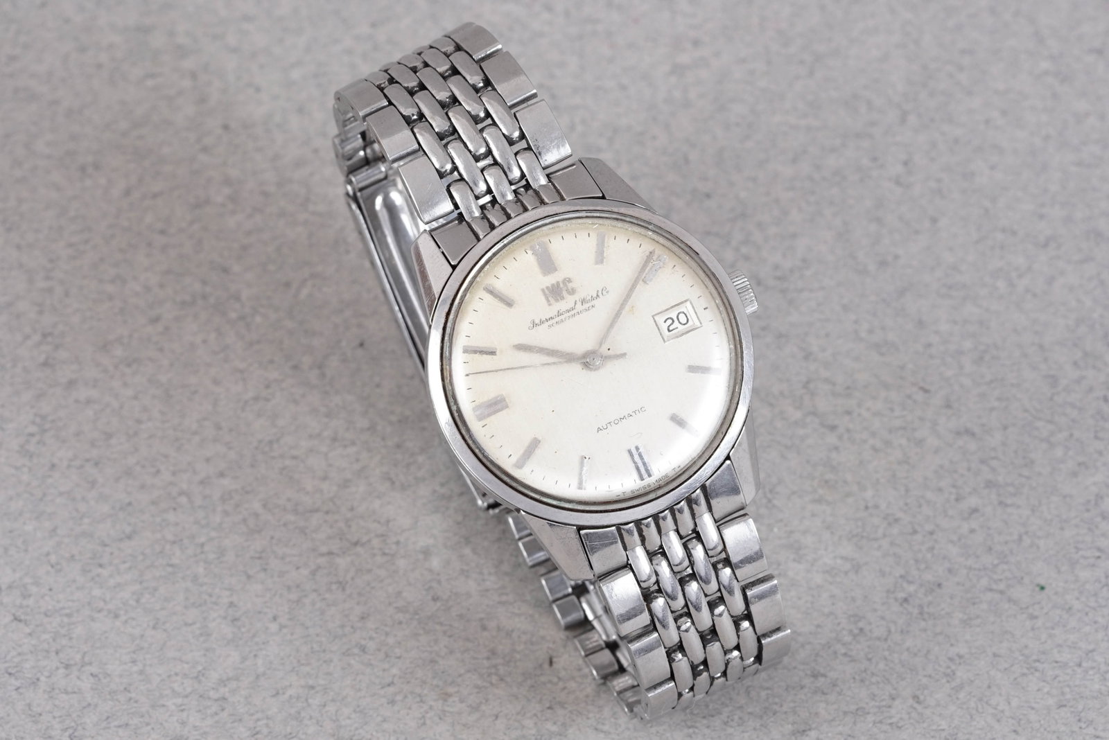 IWC SCHAFFHAUSEN AUTOMATIC DATE GAY FRERES BRACELET - 2