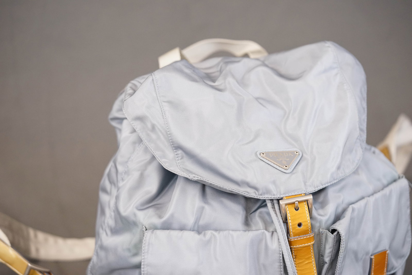 PRADA POCONO BLUE GALA NYLON BACKPACK - 3