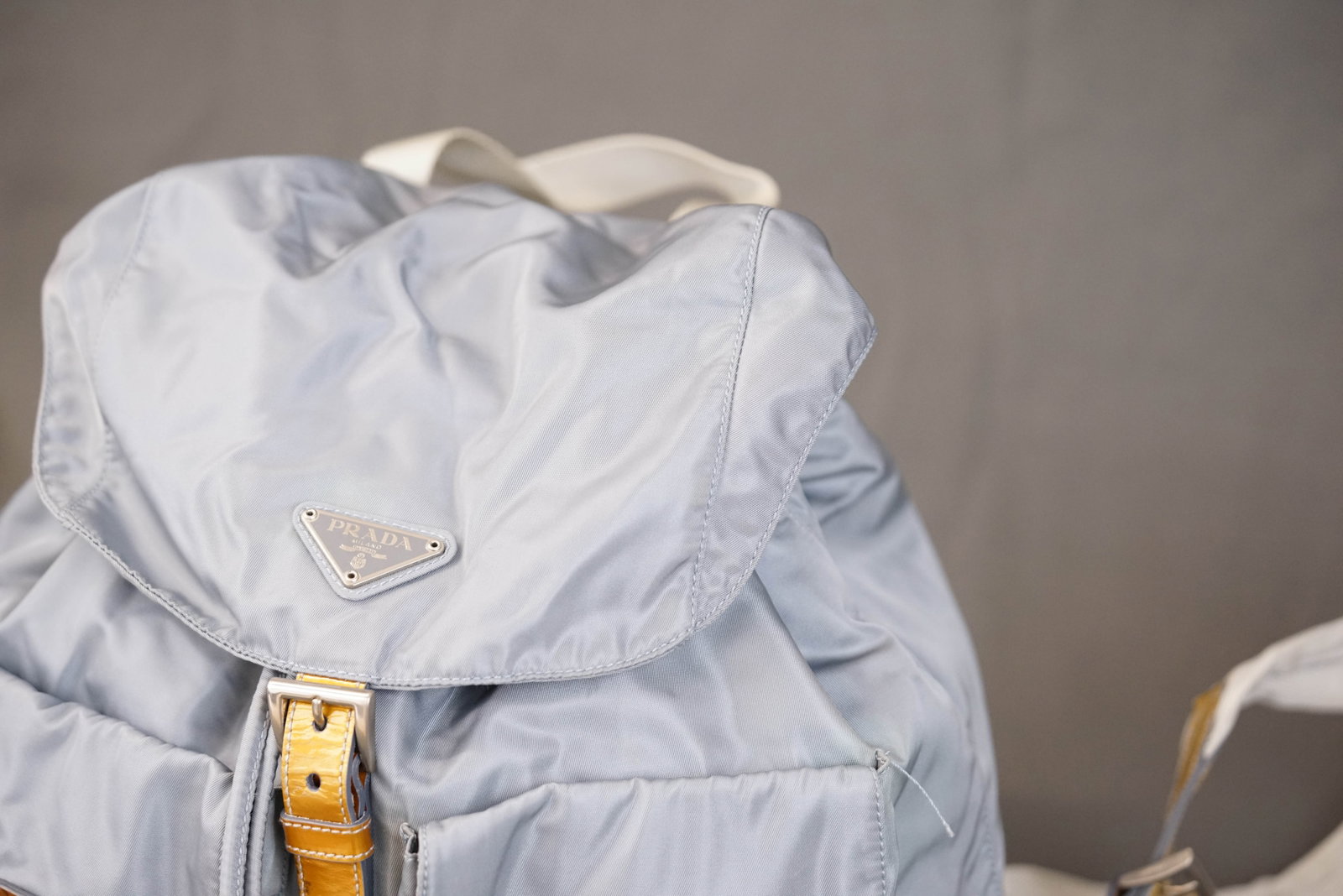 PRADA POCONO BLUE GALA NYLON BACKPACK - 6