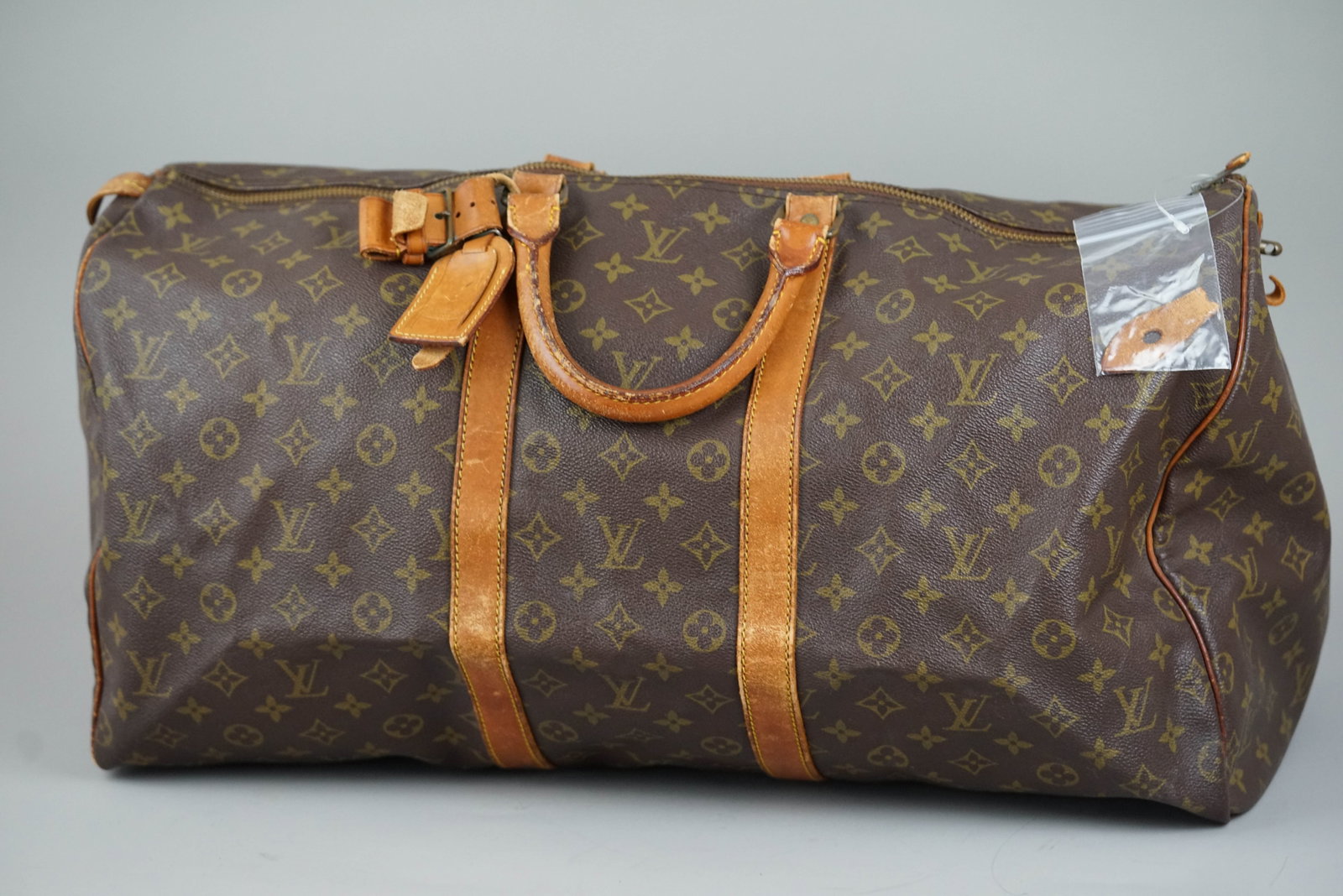 LOUIS VUITTON MONOGRAM KEEPALL 55 BOSTON BAG M41424 - 3