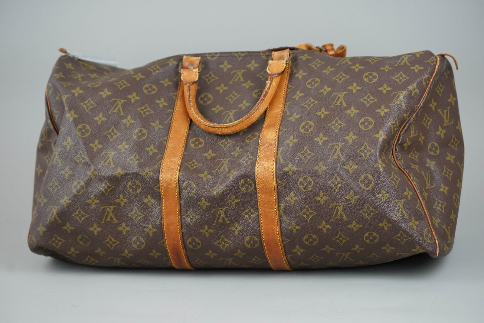 LOUIS VUITTON MONOGRAM KEEPALL 55 BOSTON BAG M41424 - 7