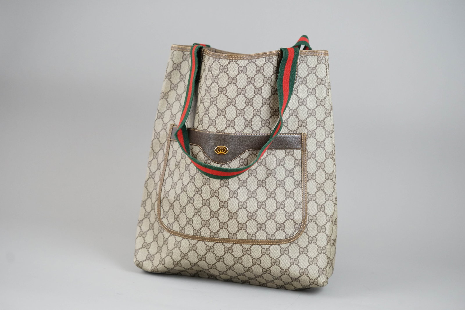 GUCCI OLD GUCCI TOTE BAG 003 BEIGE - 3