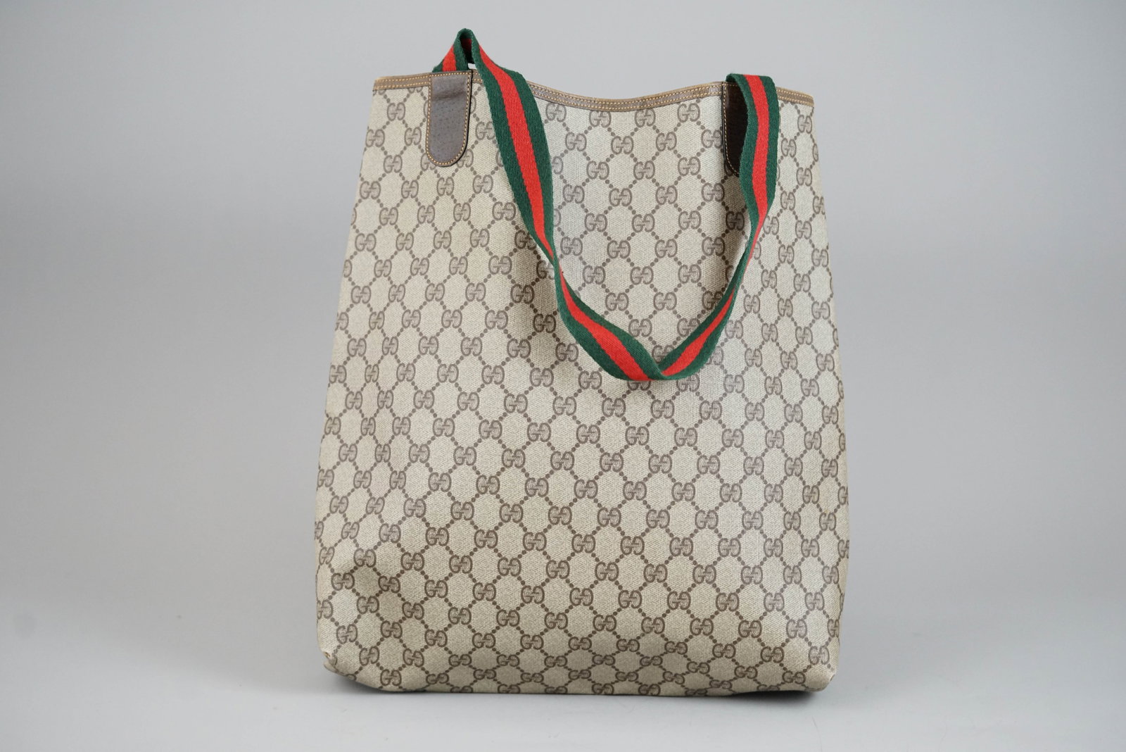 GUCCI OLD GUCCI TOTE BAG 003 BEIGE - 4
