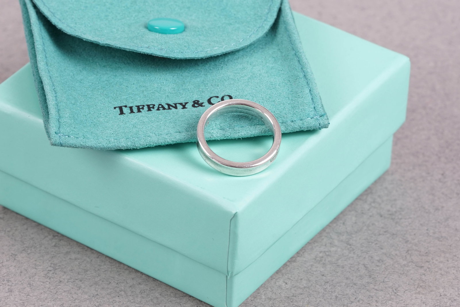TIFFANY & CO 1837 NARROW RING - 2