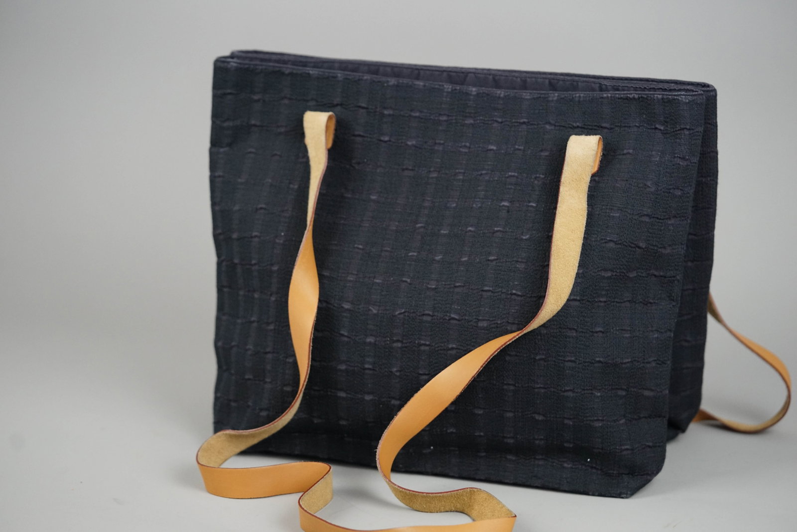 HERMES AMEDA BACA BADUPOCHE TOTE BAG CANVAS BLACK - 3