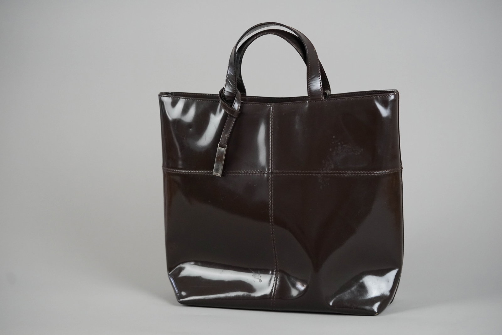 GUCCI HANDBAG 0475 BROWN CHARM - 7