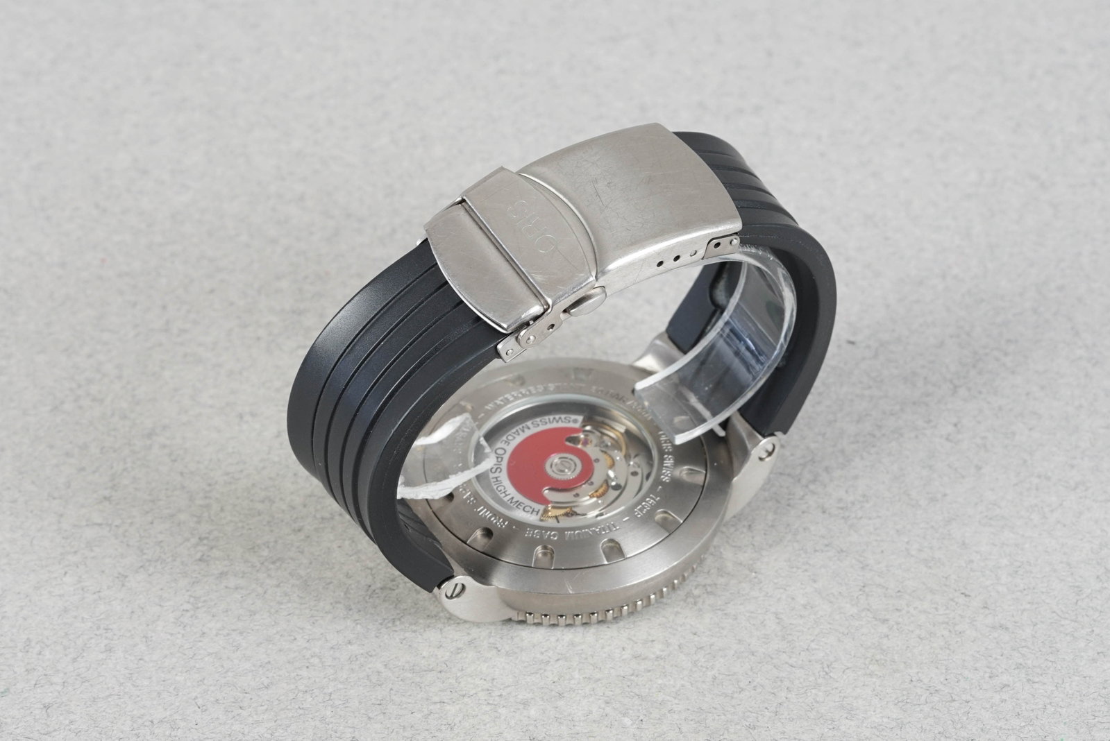 ORIS AUTOMATIC TITANIUM DATE DIVER W/ BOX REF. 7562P - 3