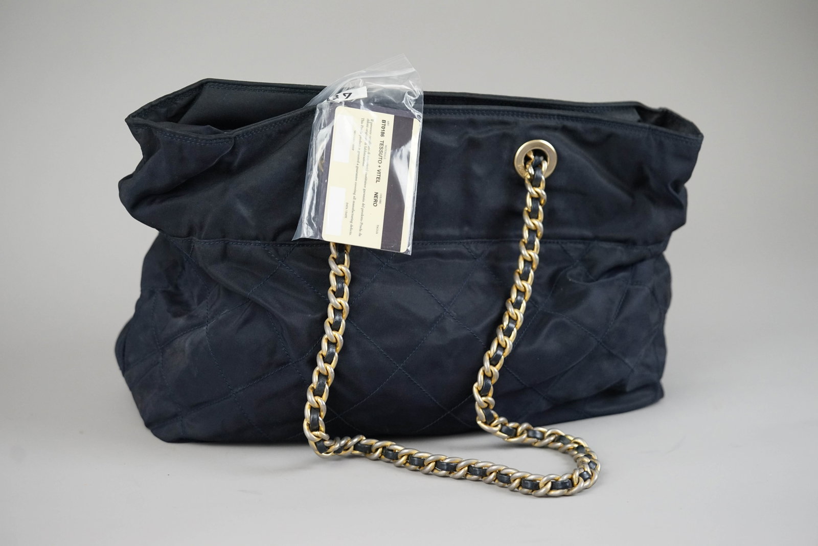 PRADA POCONO SHOULDER BAG NYLON NAVY GALA - 6