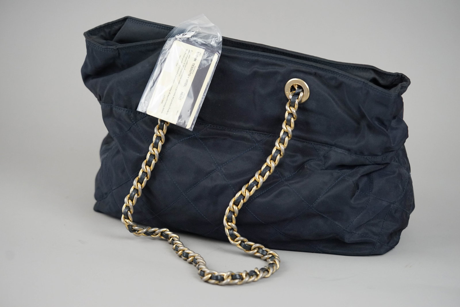 PRADA POCONO SHOULDER BAG NYLON NAVY GALA - 7