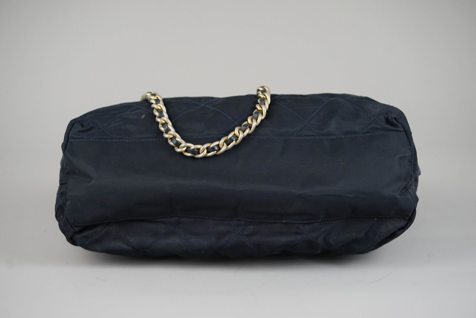 PRADA POCONO SHOULDER BAG NYLON NAVY GALA - 8