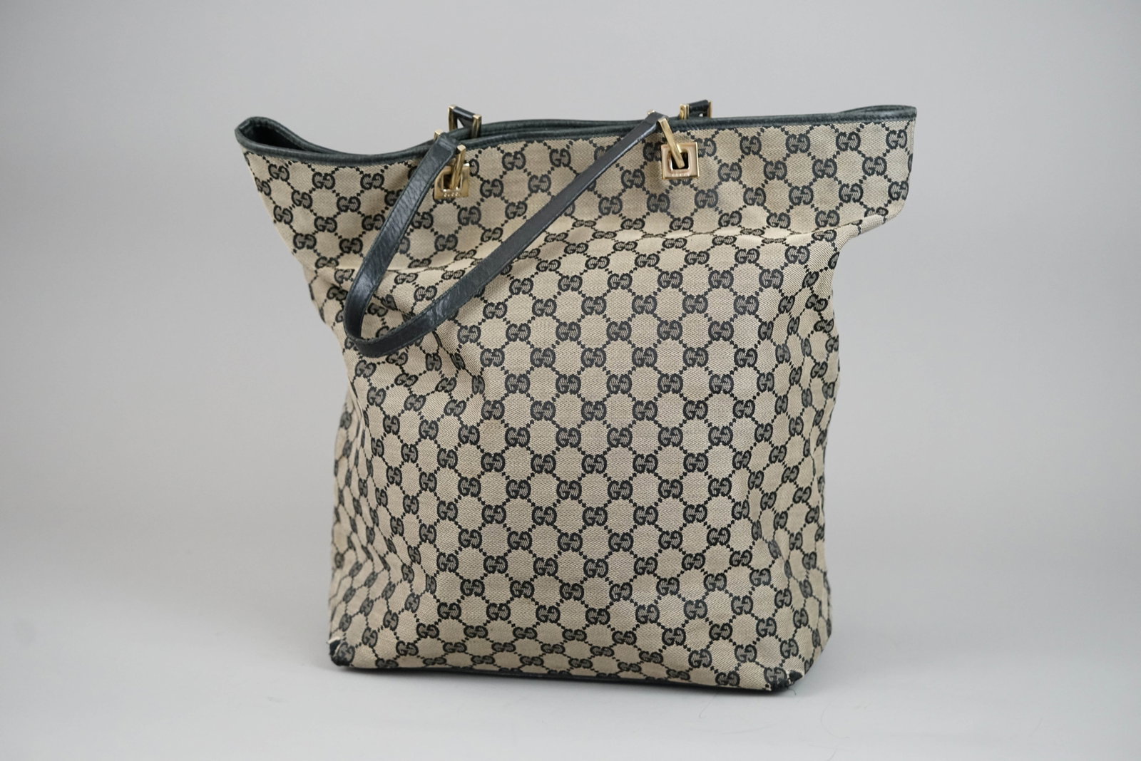 GUCCI GG CANVAS TOTE BAG 2404 TWO-TONE - 8