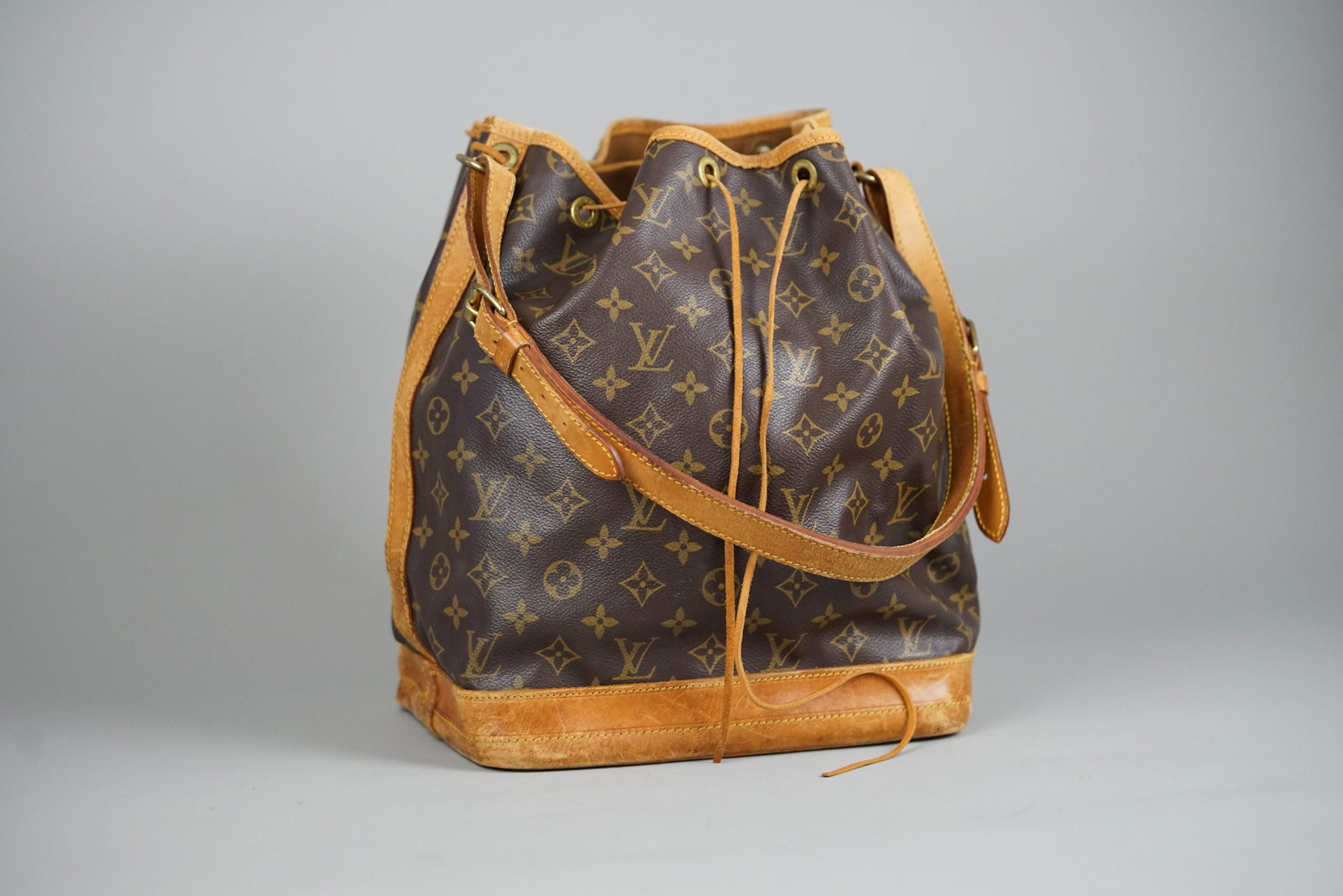 LOUIS VUITTON MONOGRAM NOE SHOULDER BAG M42224 AR0933 - 2
