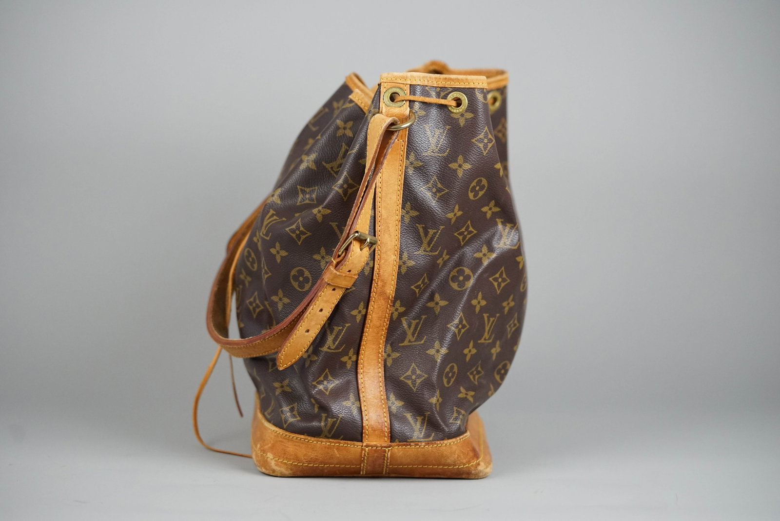 LOUIS VUITTON MONOGRAM NOE SHOULDER BAG M42224 AR0933 - 5