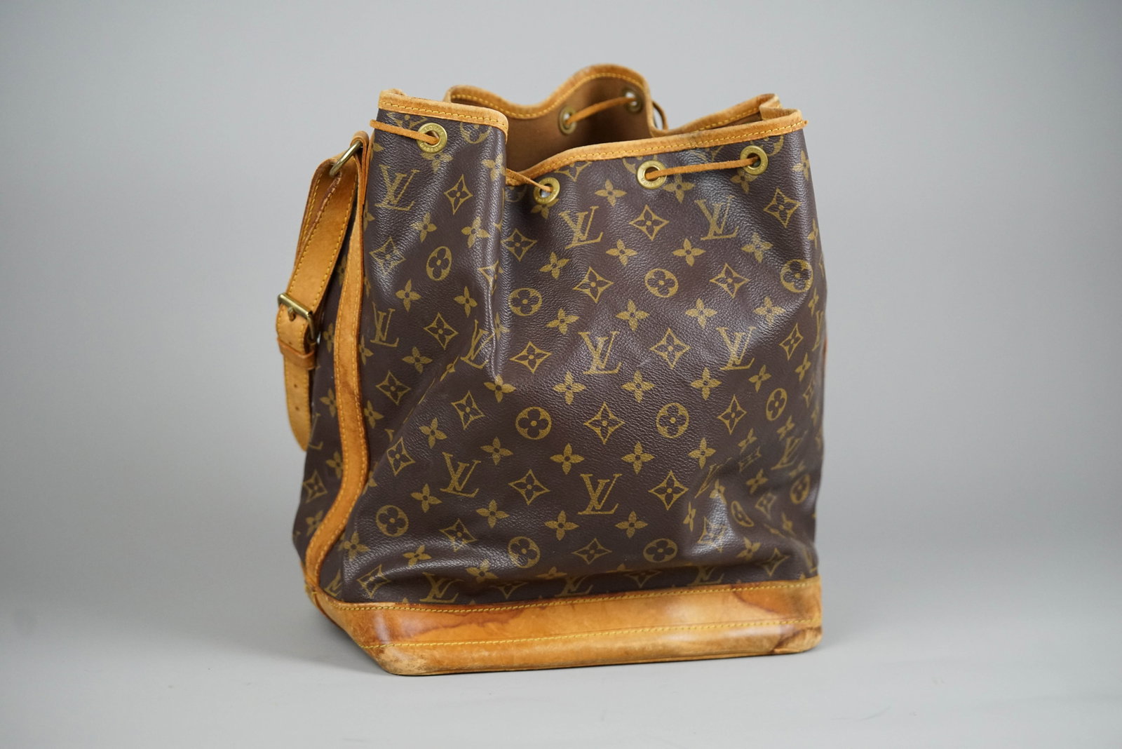 LOUIS VUITTON MONOGRAM NOE SHOULDER BAG M42224 AR0933 - 7