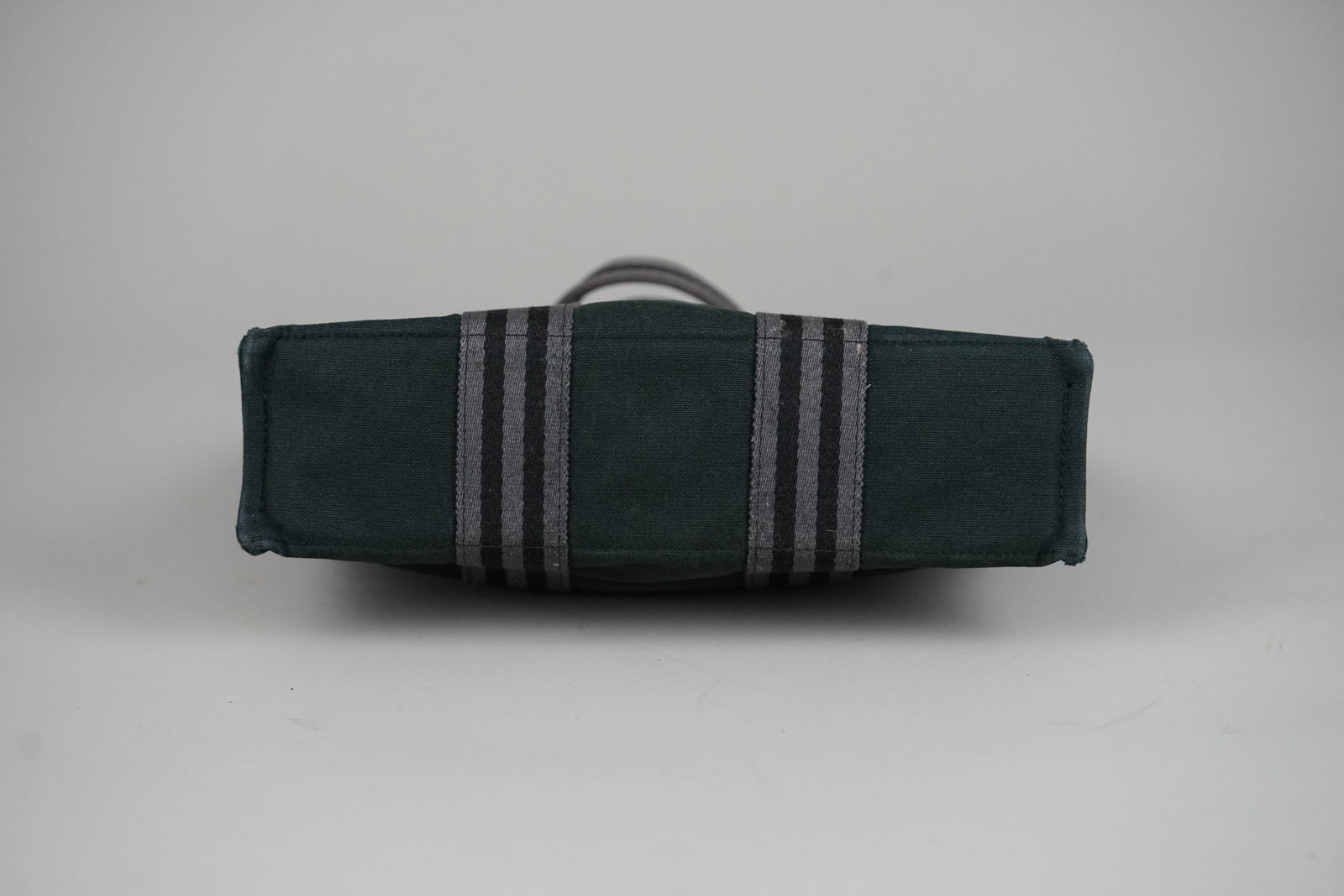 HERMES PM HANDBAG CANVAS TWO-TONE - 9