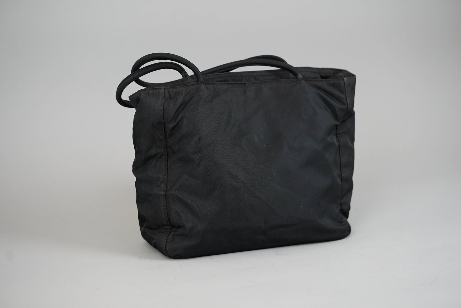 PRADA POCONO HANDBAG NYLON BLACK - 2