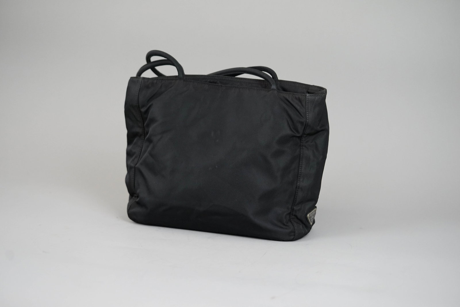 PRADA POCONO HANDBAG NYLON BLACK - 3