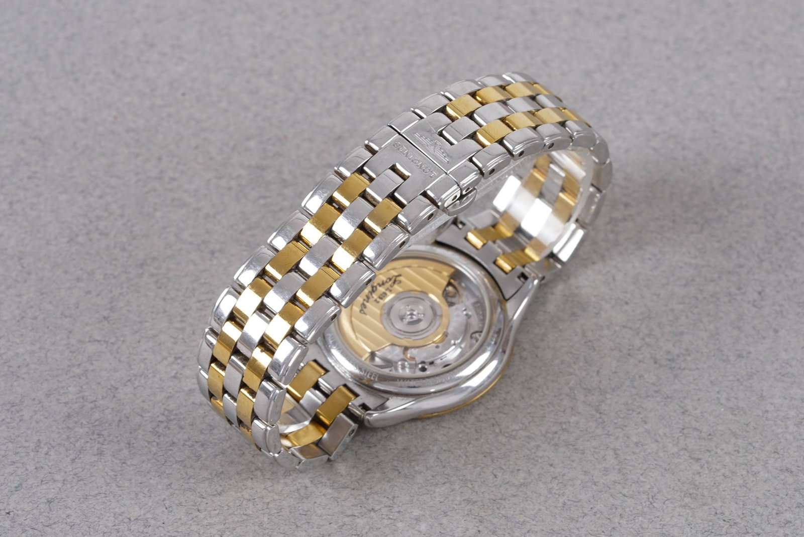 LONGINES DIAMOND AUTOMATIC DATE W/ BOX REF. L4.774.3 - 4