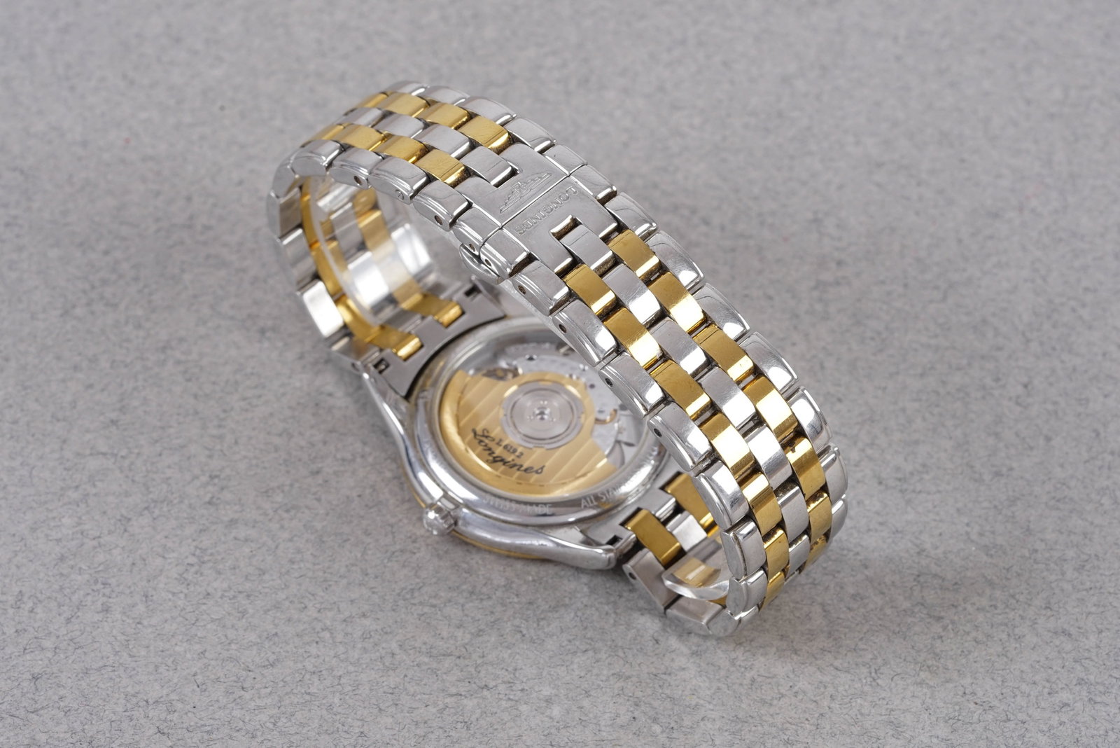 LONGINES DIAMOND AUTOMATIC DATE W/ BOX REF. L4.774.3 - 5