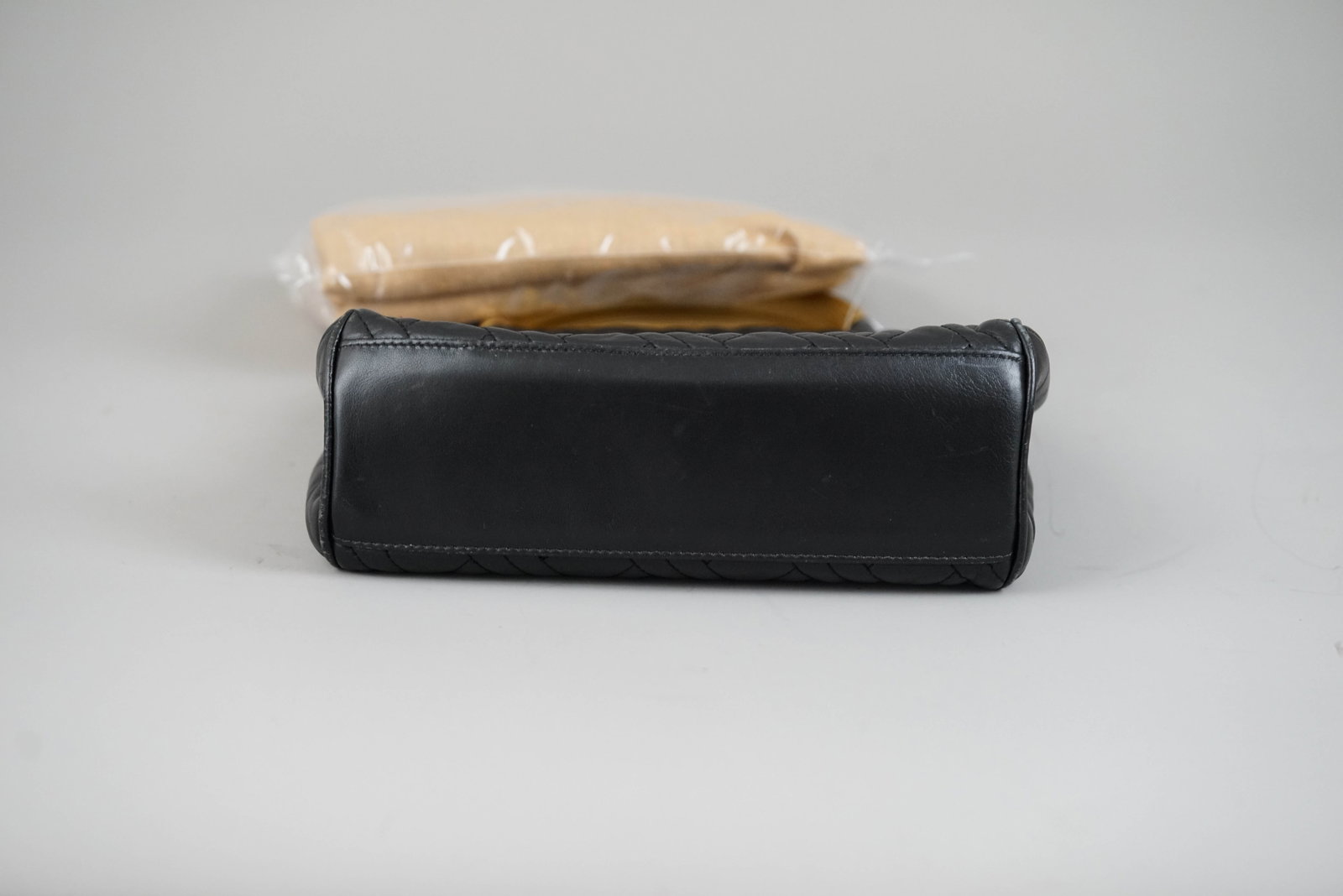 FENDI HANDBAG LEATHER BLACK - 6