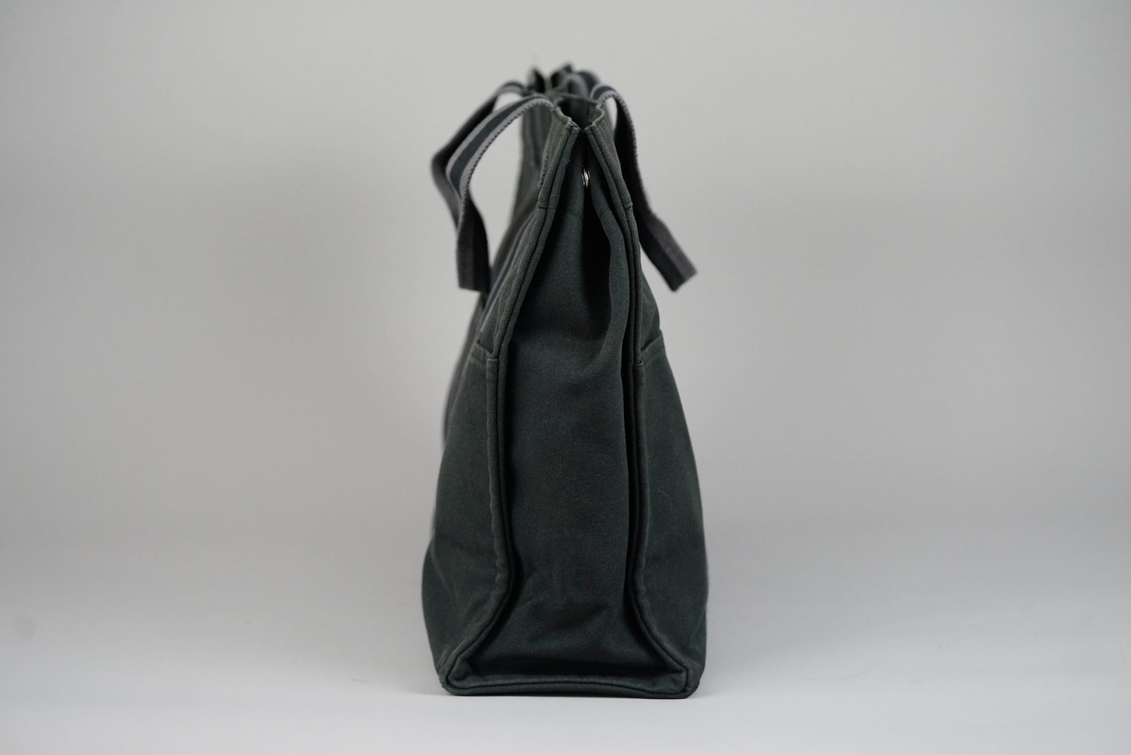 HERMES GM TOTE BAG CANVAS TWO-TONE - 5