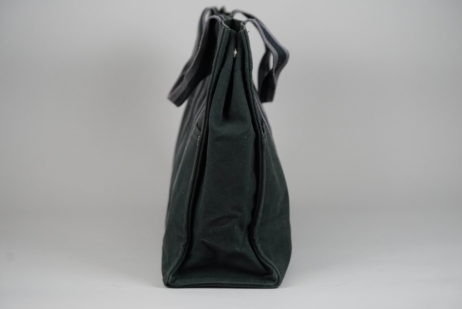 HERMES GM TOTE BAG CANVAS TWO-TONE - 9