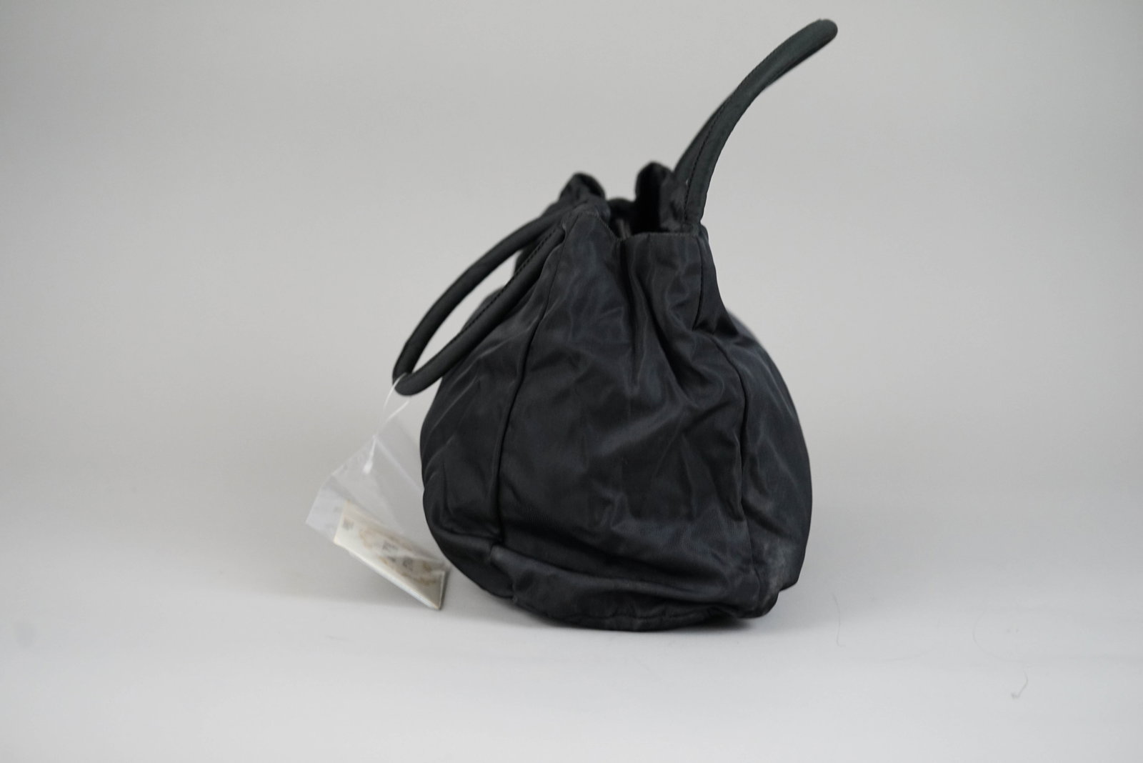 PRADA POCONO TOTE BAG NYLON BLACK GALA - 4