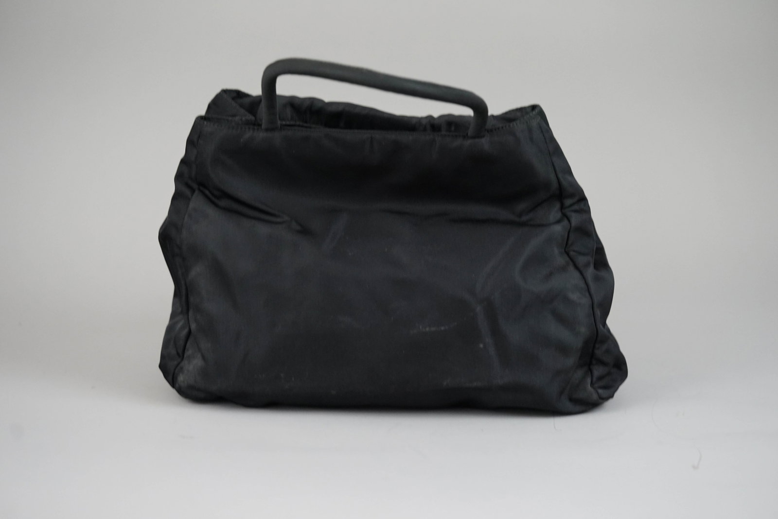 PRADA POCONO TOTE BAG NYLON BLACK GALA - 5