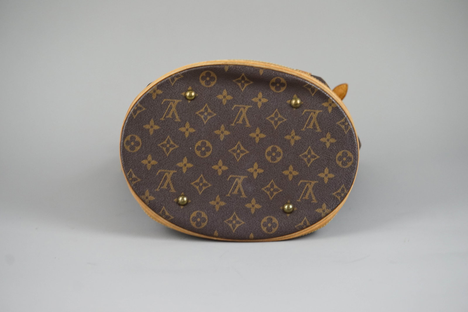 LOUIS VUITTON MONOGRAM BUCKET GM TOTE BAG M42236 FL1020 POUCH - 7