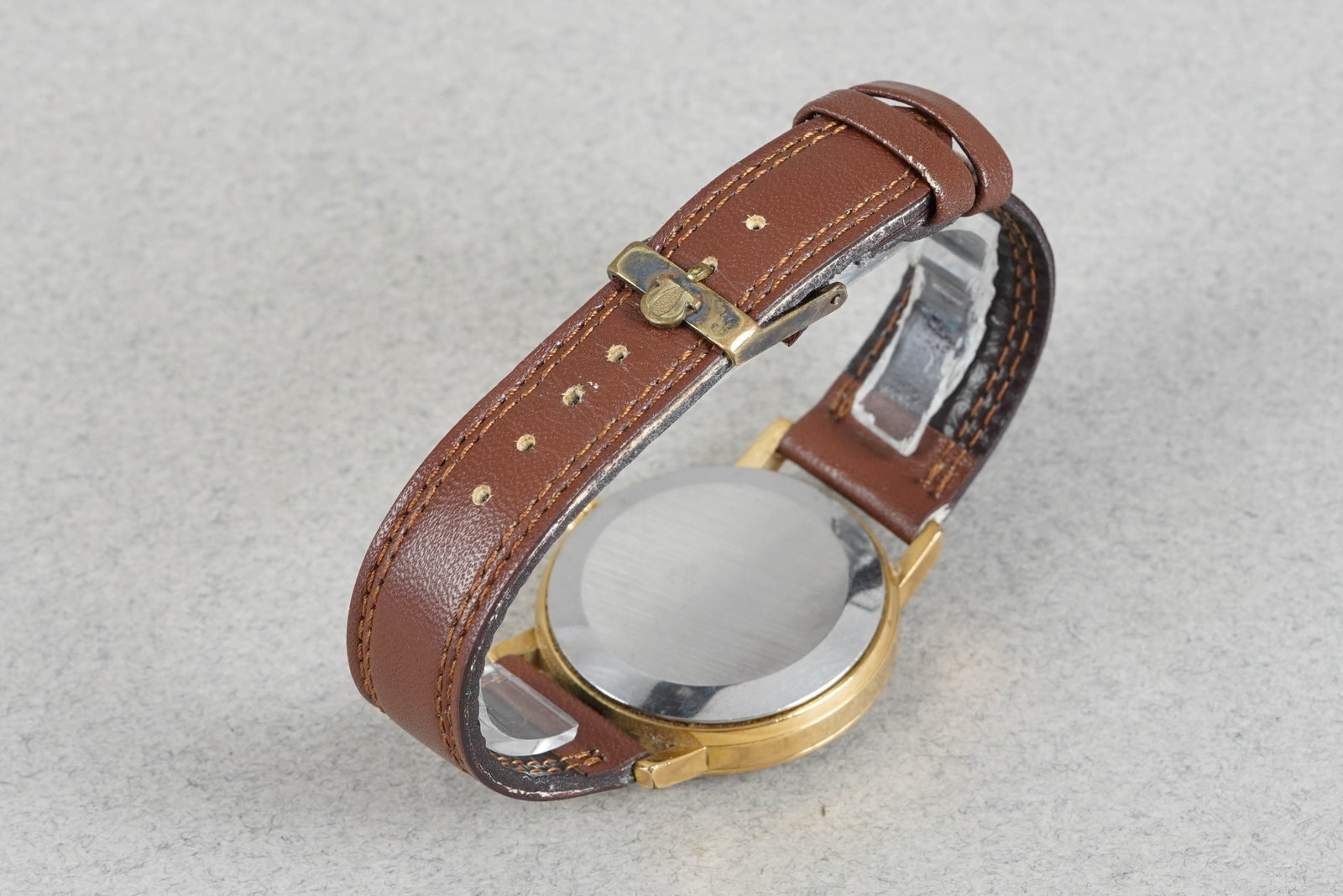 OMEGA AUTOMATIC GOLD PLATED DAY DATE WRISTWATCH - 3