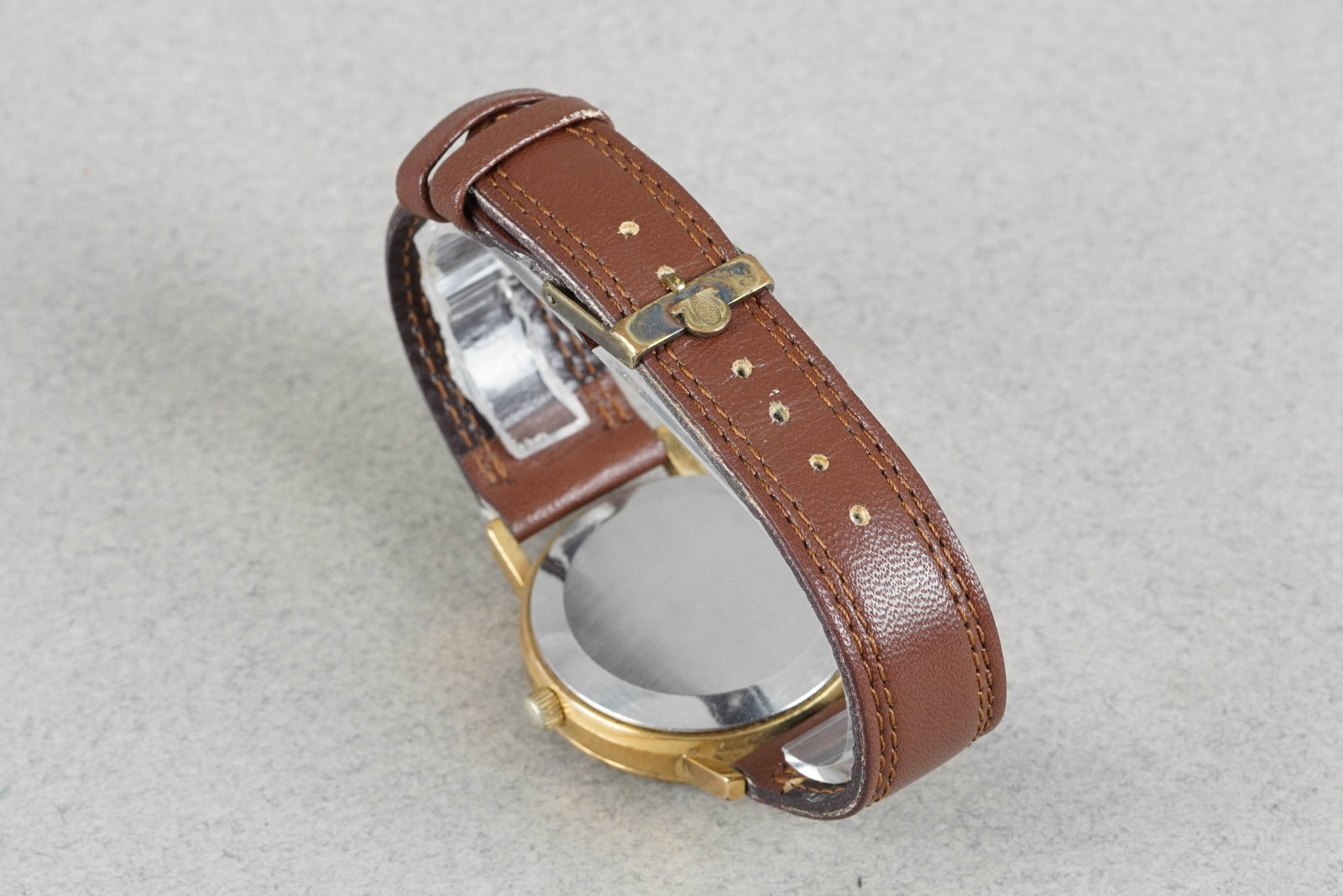 OMEGA AUTOMATIC GOLD PLATED DAY DATE WRISTWATCH - 4