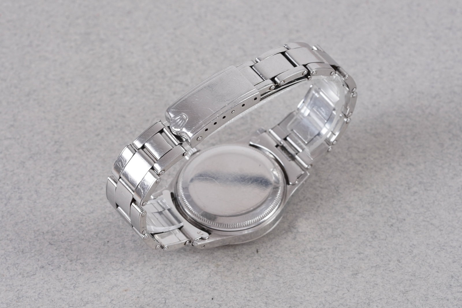 ROLEX OYSTER PERPETUAL HONEYCOMB DIAL FLAT SIDE REF. 6532 CIRCA - 3