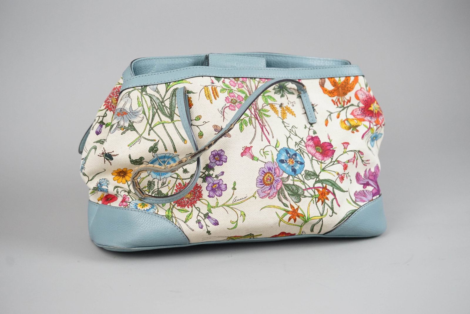 GUCCI TOTE BAG CANVAS LEATHER 498879 MULTICOLOR JAPAN LIMITED - 2